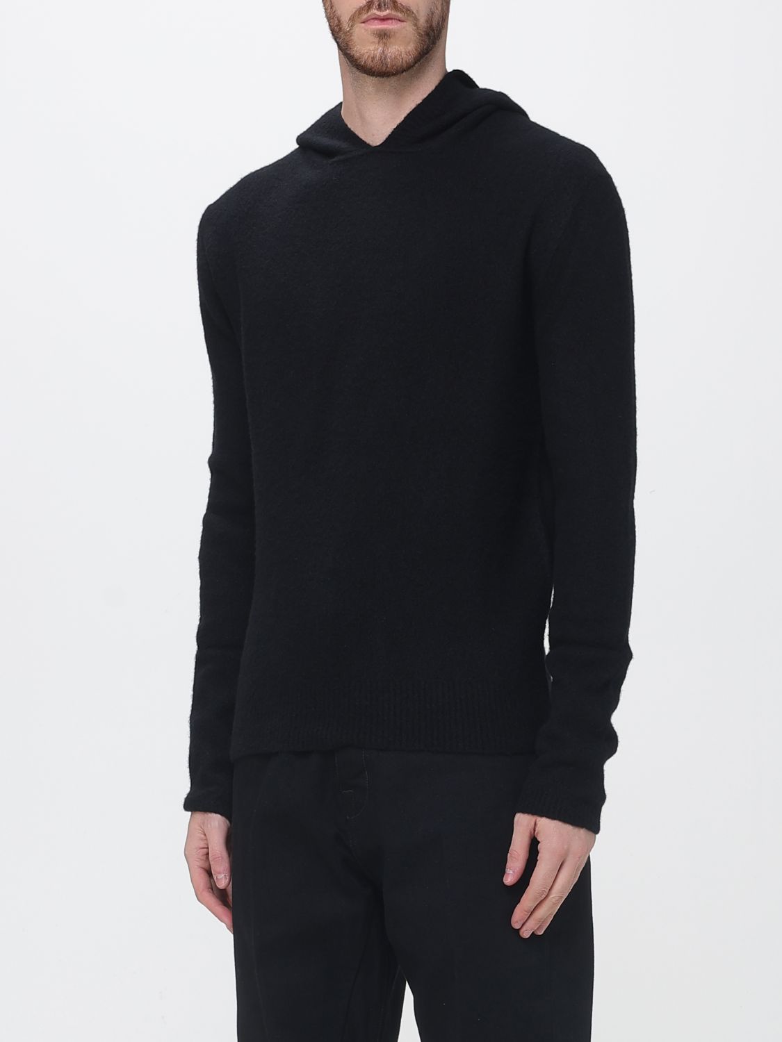 RICK OWENS PULL: Pull homme Rick Owens, Noir - Img 4