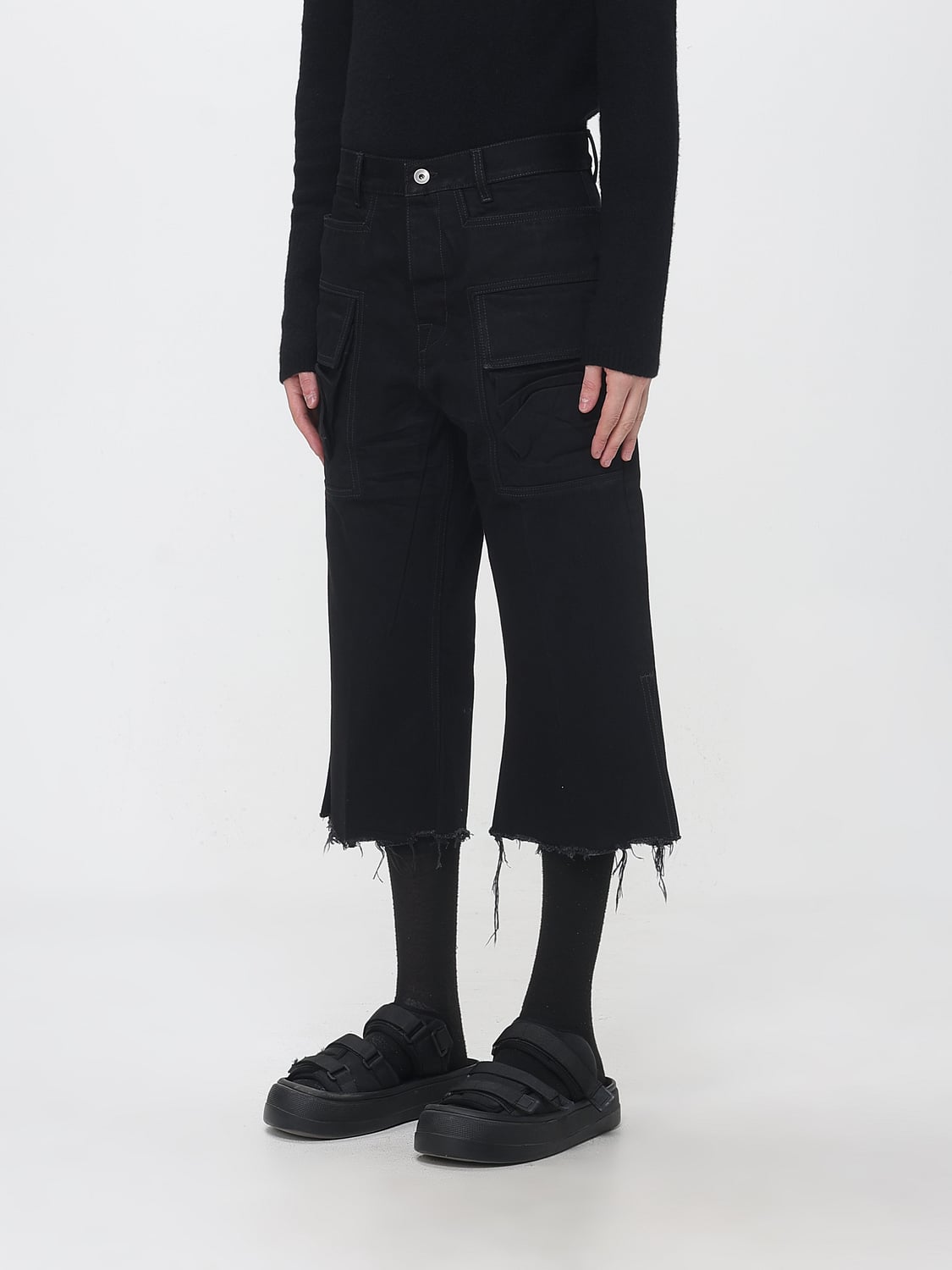 RICK OWENS JEANS: Jeans men Rick Owens, Black - Img 4