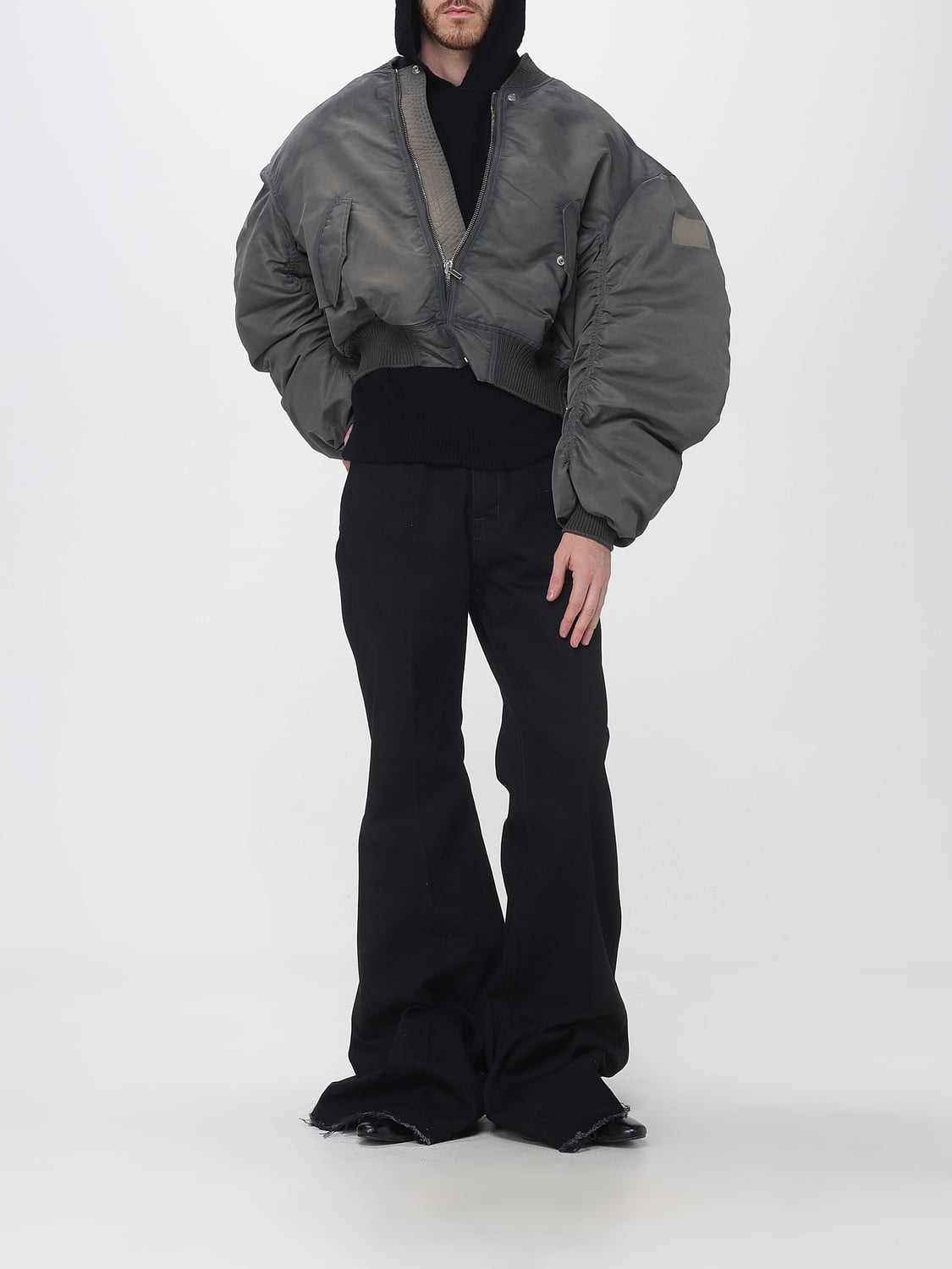 RICK OWENS JEANS: Jeans men Rick Owens, Black - Img 2