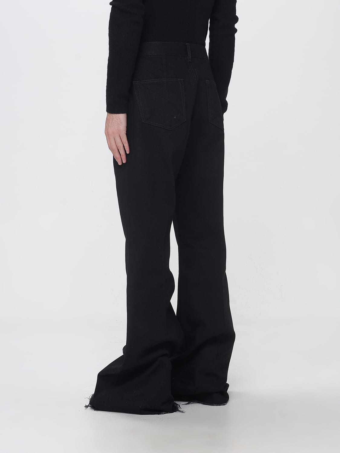 RICK OWENS JEANS: Jeans men Rick Owens, Black - Img 3