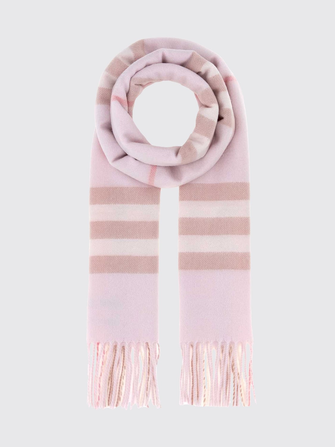 BURBERRY SCARF: Scarf men Burberry, Pink - Img 1