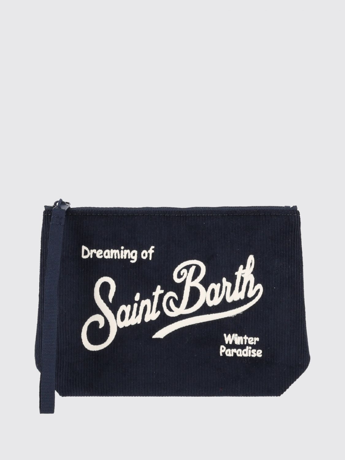 MC2 SAINT BARTH CLUTCH: Clutch damen Mc2 Saint Barth, Blau - Img 1