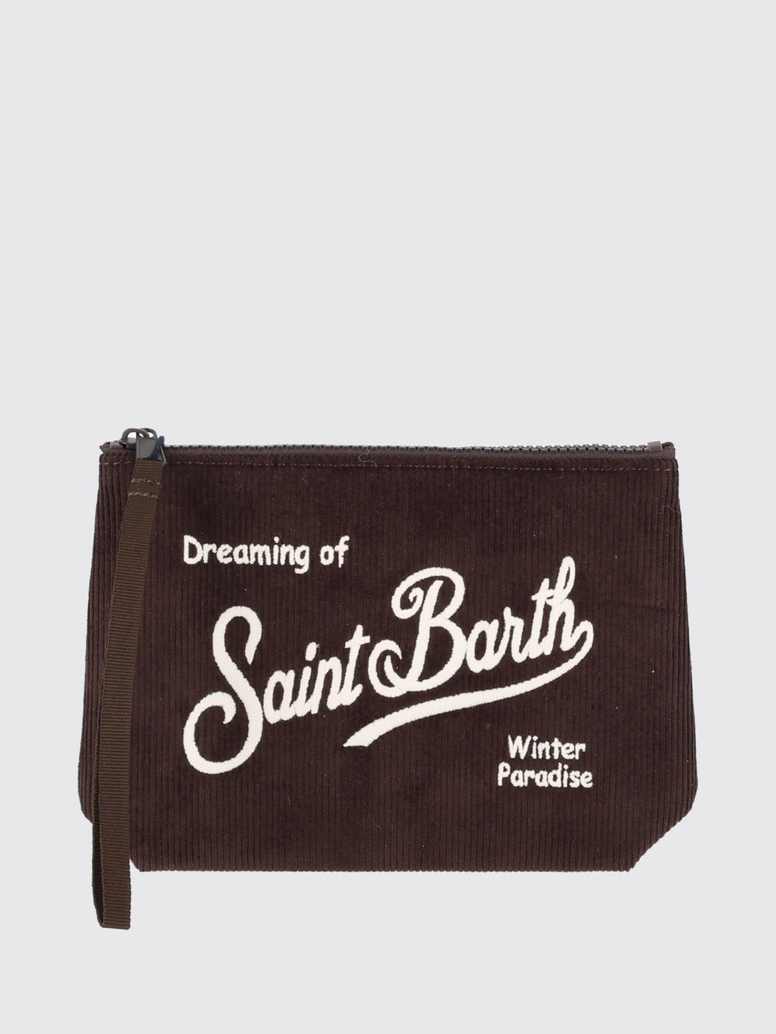 MC2 SAINT BARTH CLUTCH: Clutch donna Mc2 Saint Barth, Marrone - Img 1