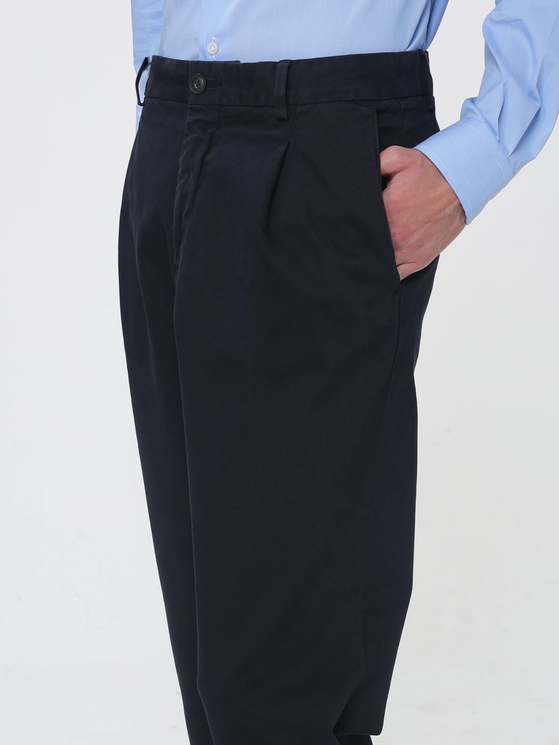 FAY PANTS: Pants men Fay, Blue - Img 3