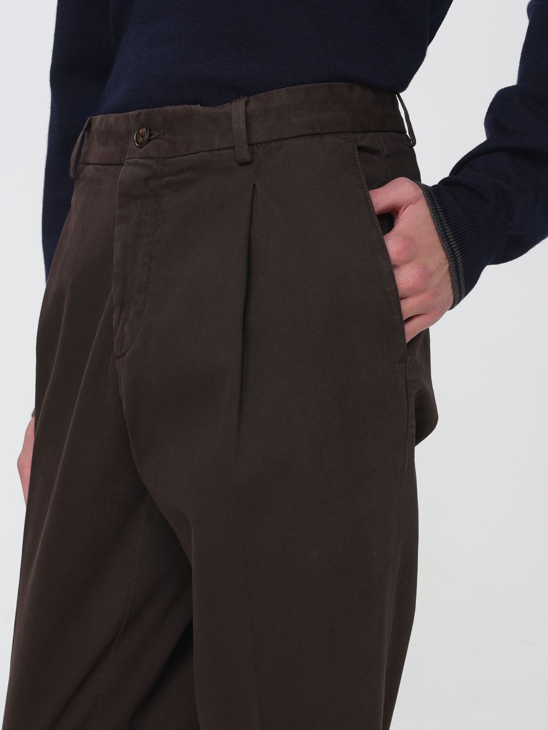 FAY HOSE: Hose herren Fay, Braun - Img 3