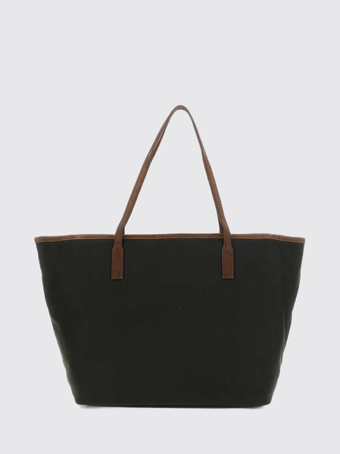 MC2 SAINT BARTH BORSA TOTE: Borsa tote MC2 Saint Barth in canvas cerato con doppio manico e logo a contrasto, Fa01 - Img 2