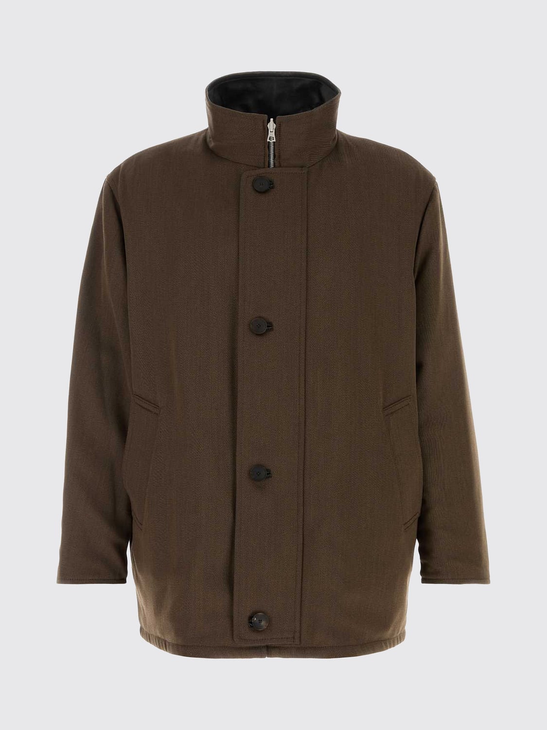 AURALEE CAPPOTTO: Cappotto uomo Auralee, Marrone - Img 2