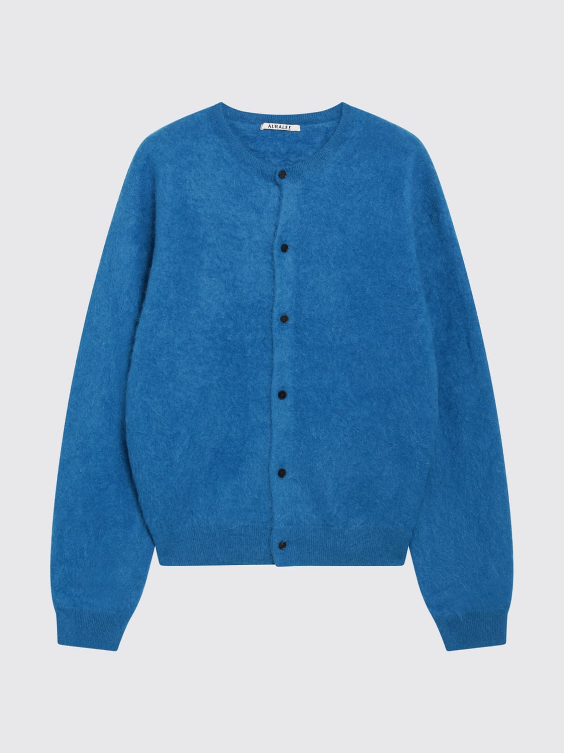 AURALEE SWEATER: Sweater men Auralee, Blue - Img 2