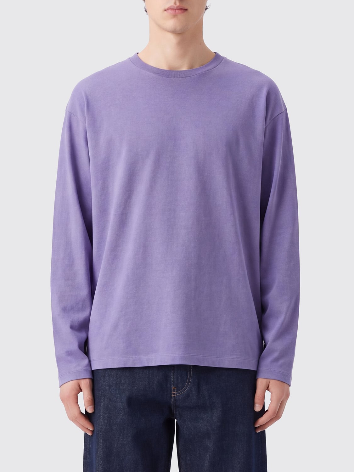 AURALEE CAMISETA: Camiseta hombre Auralee, Violeta - Img 1