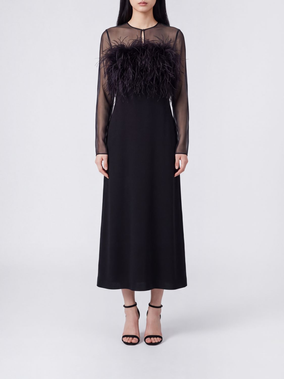 ALBERTA FERRETTI KLEID: Kleid damen Alberta Ferretti, Schwarz - Img 1