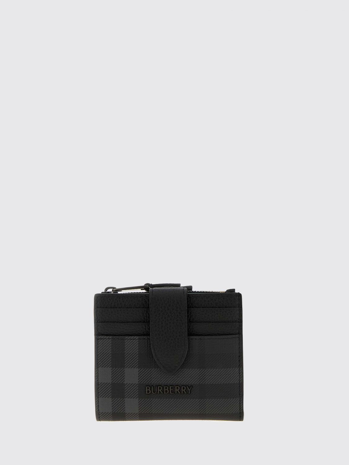 BURBERRY WALLET: Wallet men Burberry, Grey - Img 1