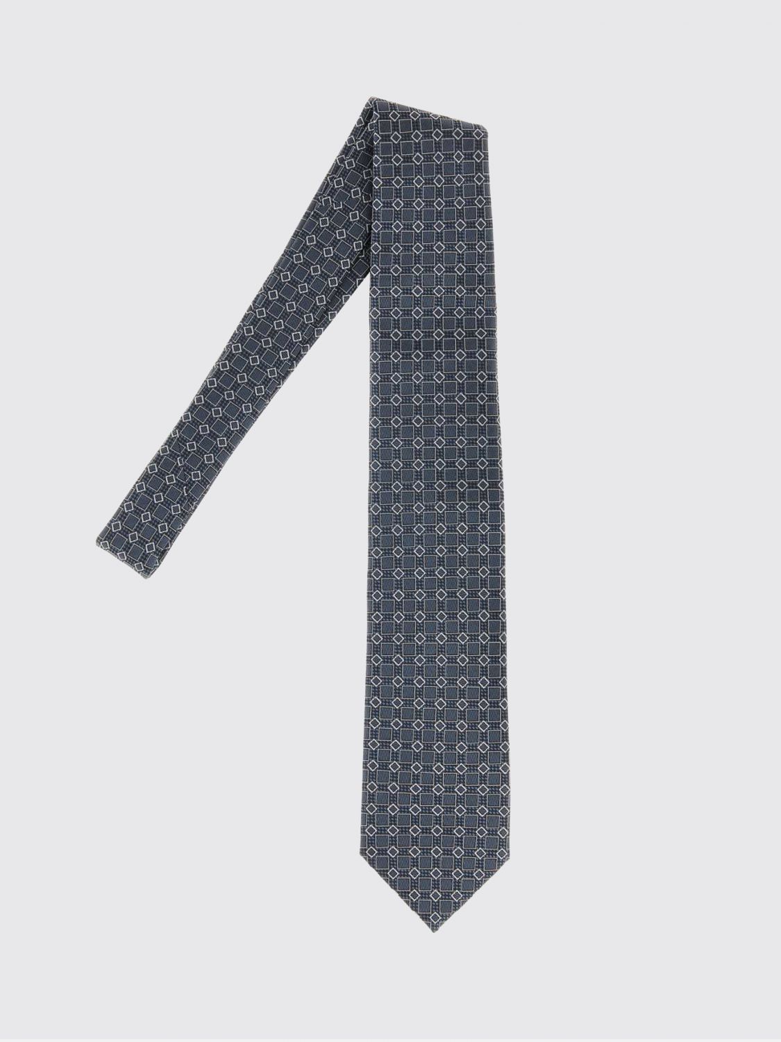BRIONI TIE: Tie men Brioni, Graphite - Img 1