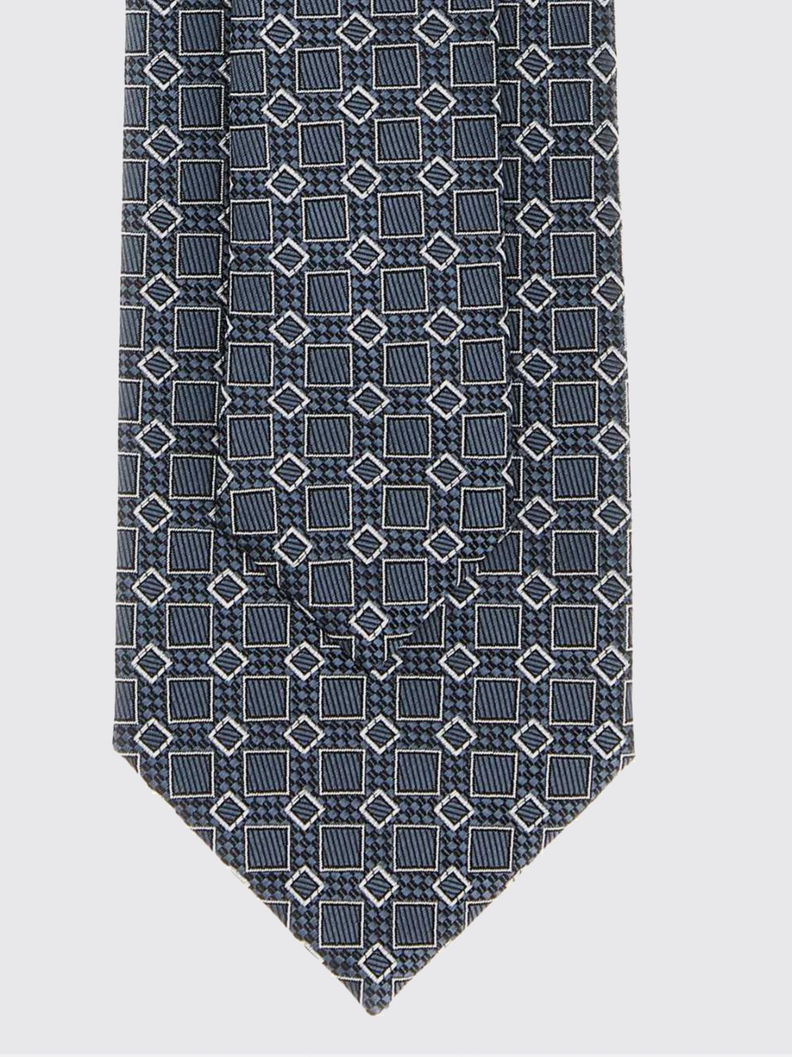 BRIONI TIE: Tie men Brioni, Graphite - Img 2