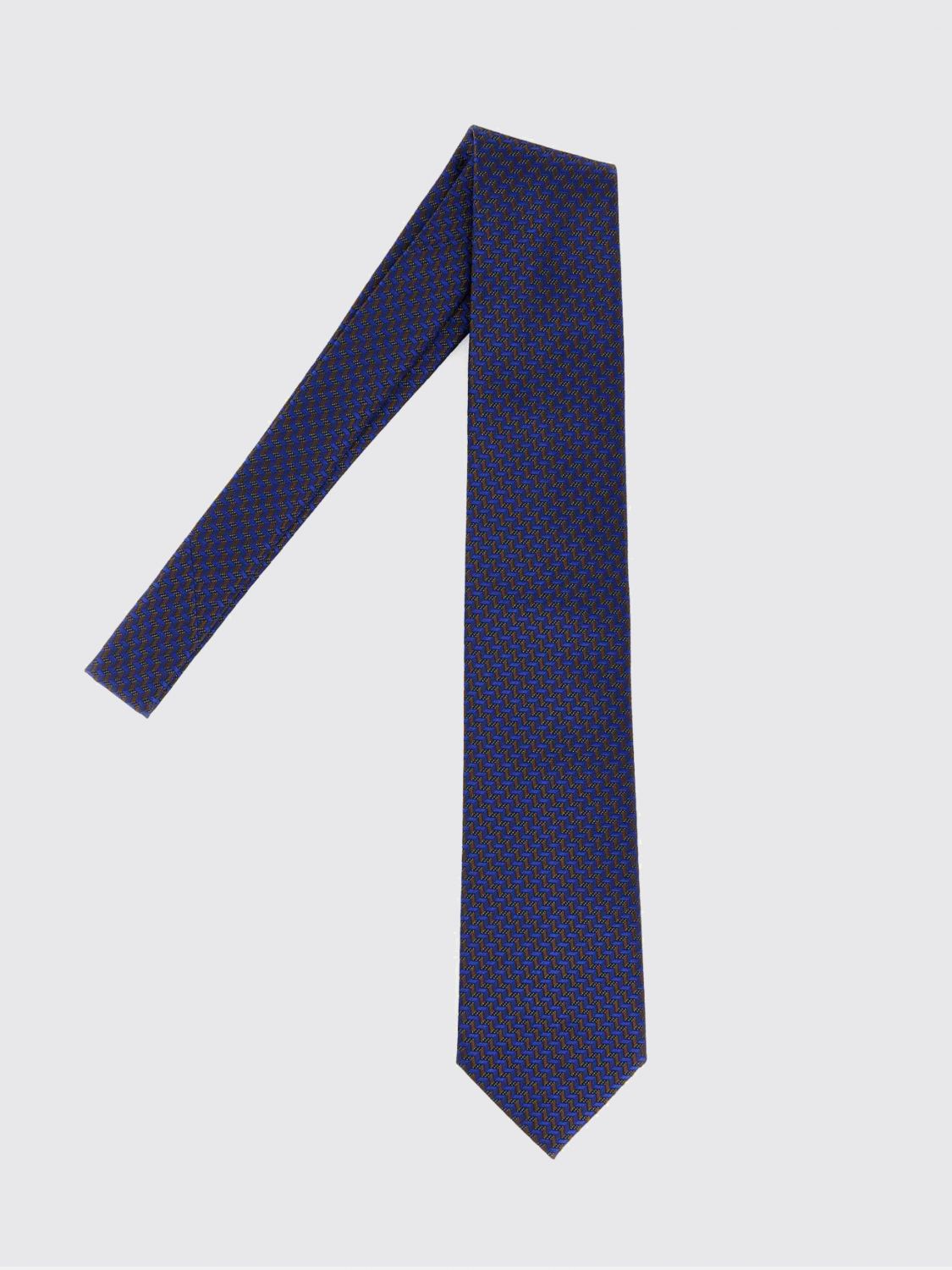 BRIONI CRAVATE: Cravate homme Brioni, Bleu Marine - Img 1