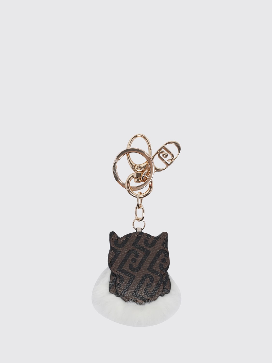 LIU JO KEYRING: Keyring woman Liu Jo, Cream - Img 2