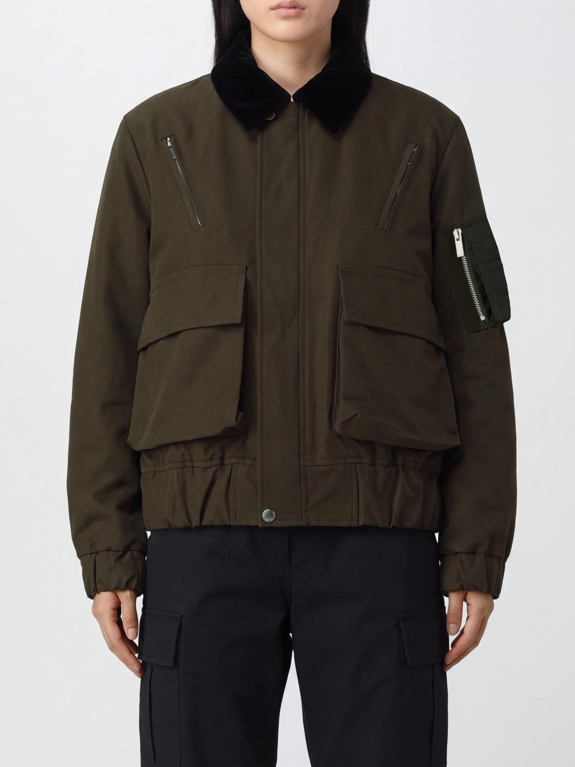 SACAI JACKET: Jacket woman Sacai, Brown - Img 1