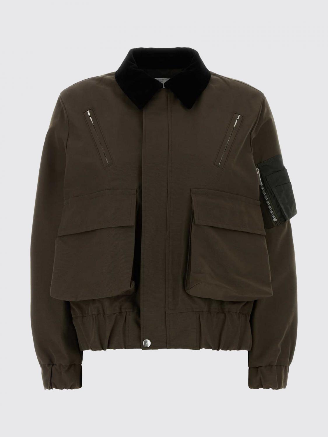 SACAI JACKET: Jacket woman Sacai, Brown - Img 2