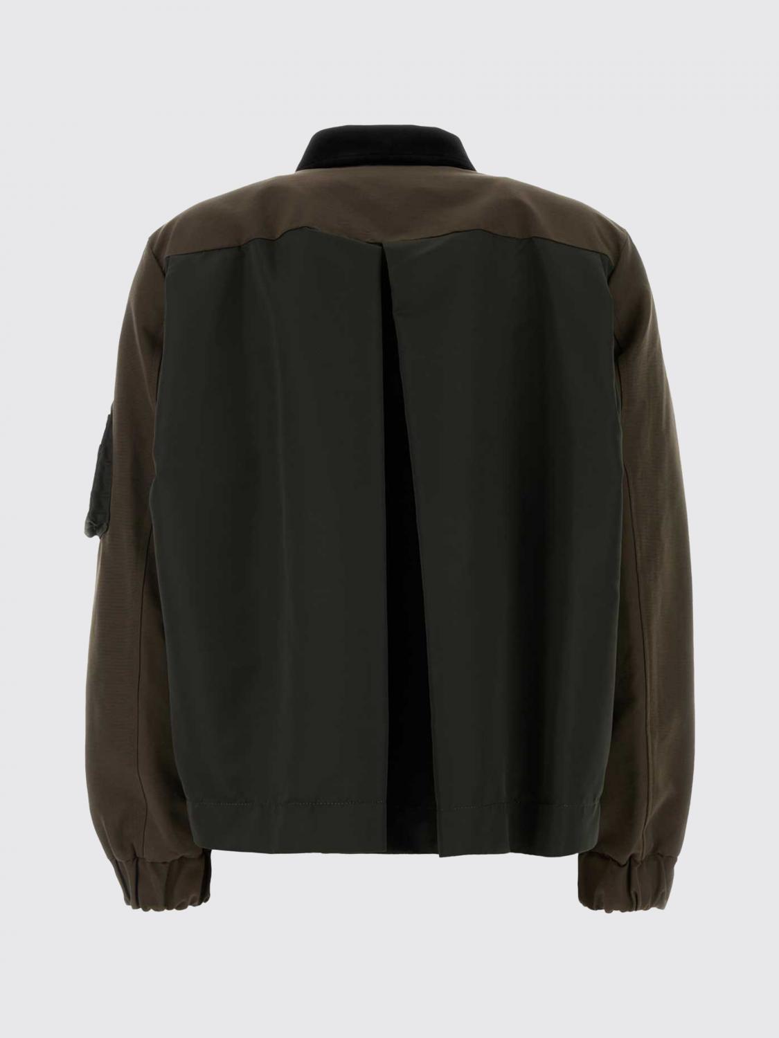 SACAI JACKET: Jacket woman Sacai, Brown - Img 3