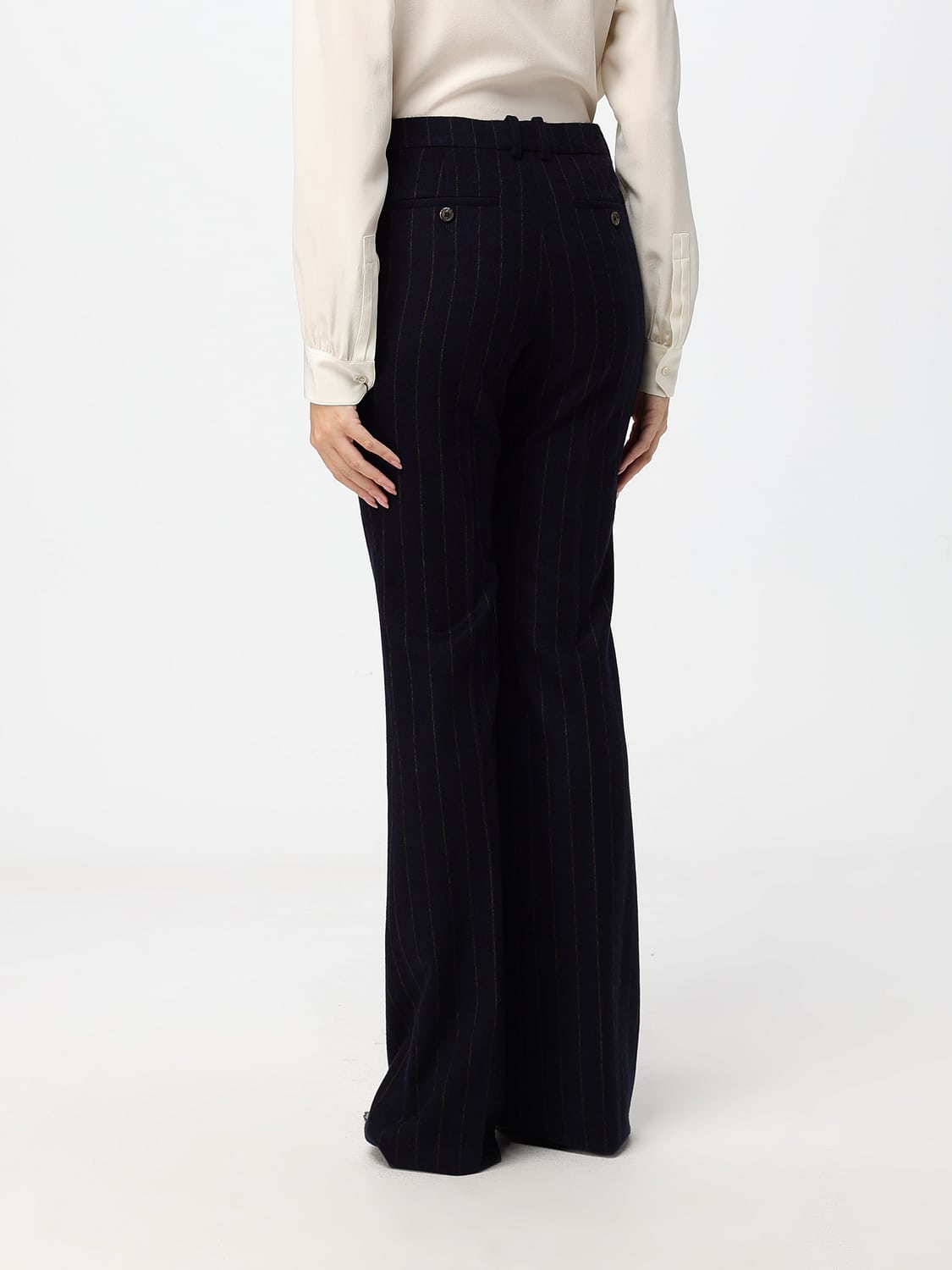 SAINT LAURENT PANTALONES: Pantalones mujer Saint Laurent, Ambar - Img 3