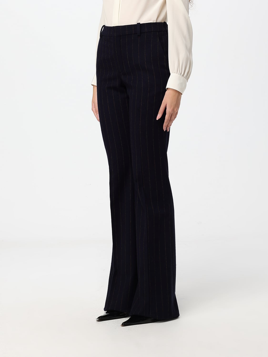 SAINT LAURENT PANTALONES: Pantalones mujer Saint Laurent, Ambar - Img 4