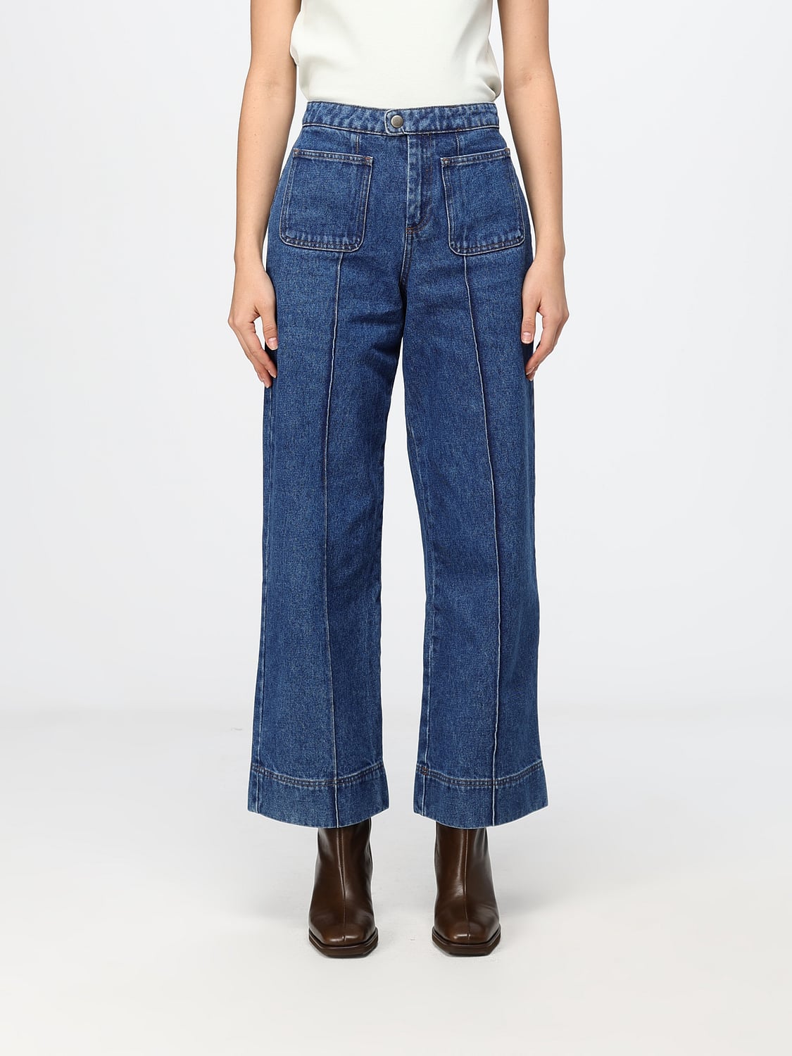 SOEUR JEANS: Jeans donna Soeur, Blue - Img 1