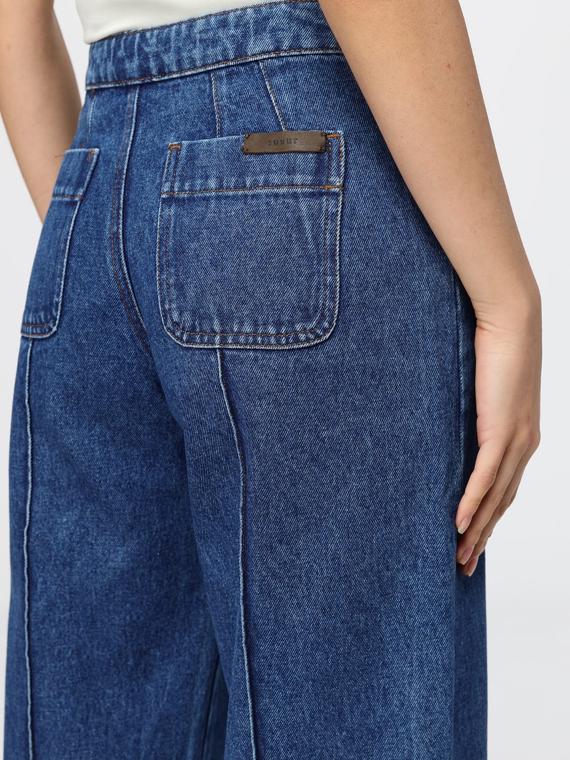 SOEUR JEANS: Jeans donna Soeur, Blue - Img 3