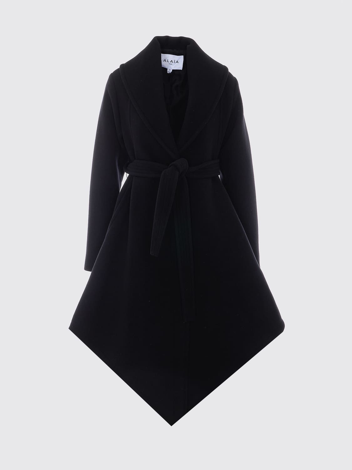 ALAÏA ABRIGO: Abrigo mujer AlaÏa, Negro - Img 2