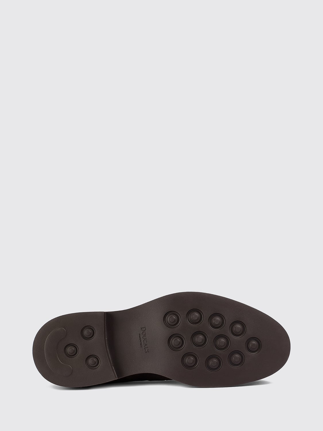 DOUCAL'S SCHNÜRSCHUHE: Wildleder-Monk-Schuhe von Doucal's mit doppelter Schnalle und runder Kappe, Earth - Img 4