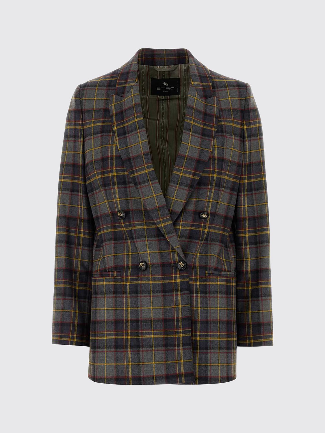 ETRO GIACCA: Giacca donna Etro, Grigio - Img 2