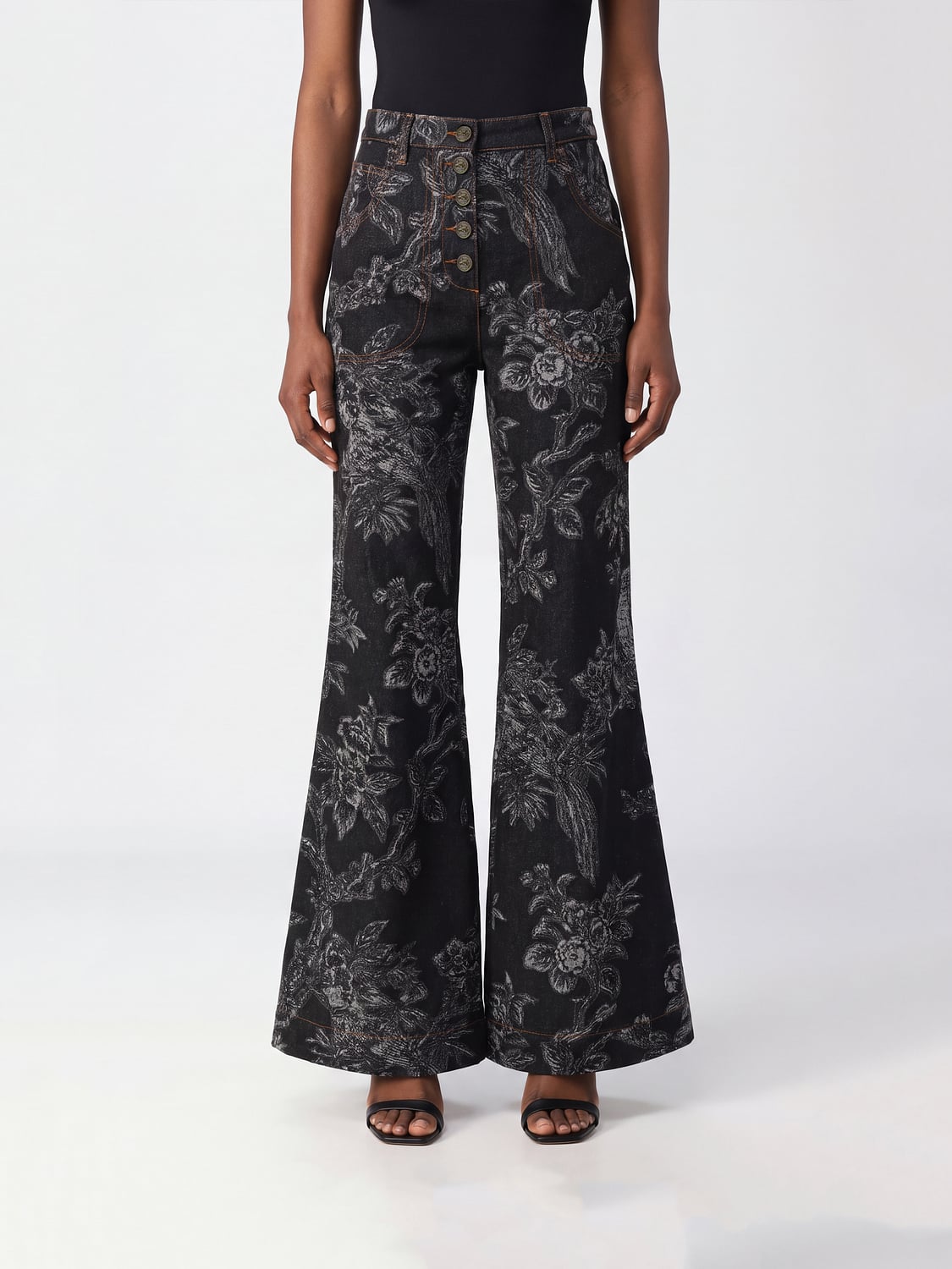 ETRO JERSEY: Jersey mujer Etro, Negro - Img 1