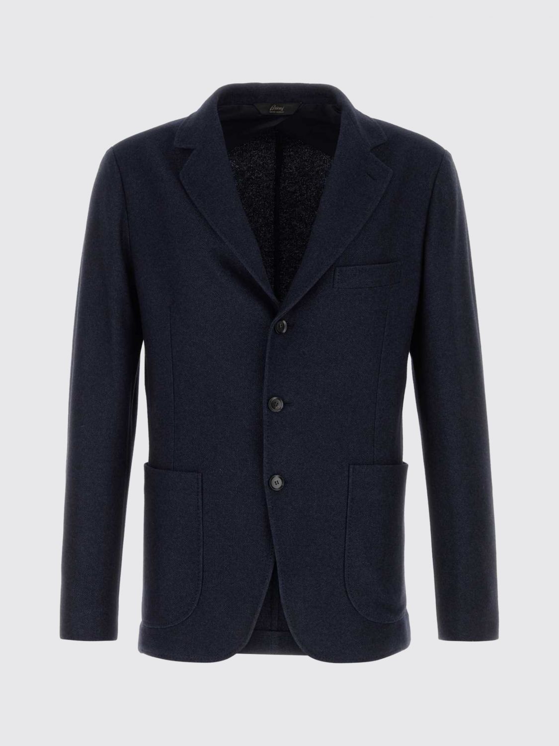 BRIONI ジャケット: ジャケット メンズ Brioni, ネイビー - Img 2