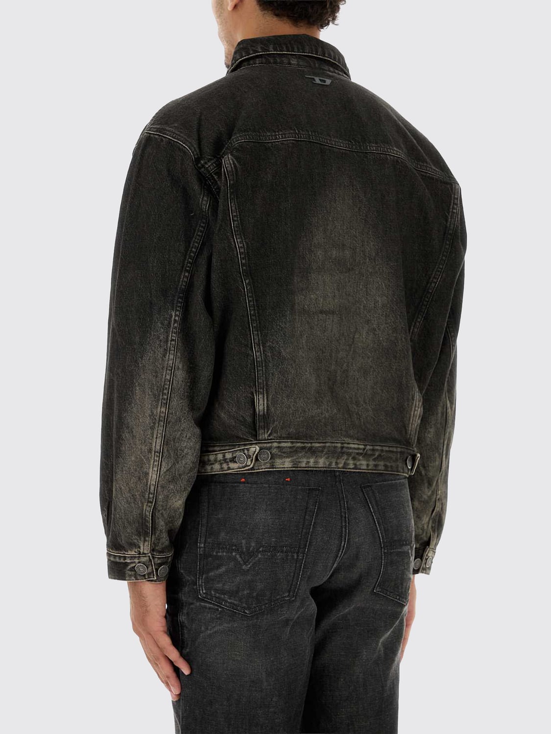 DIESEL JACKET: Jacket men Diesel, Black - Img 2
