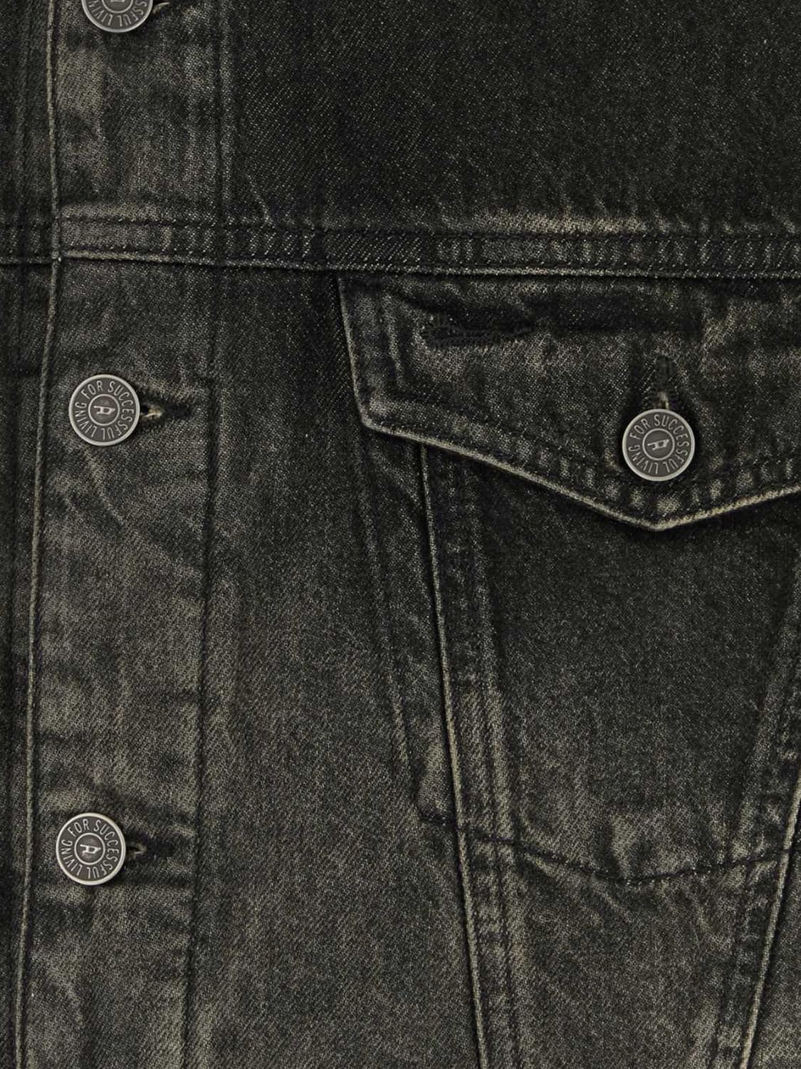 DIESEL JACKET: Jacket men Diesel, Black - Img 3