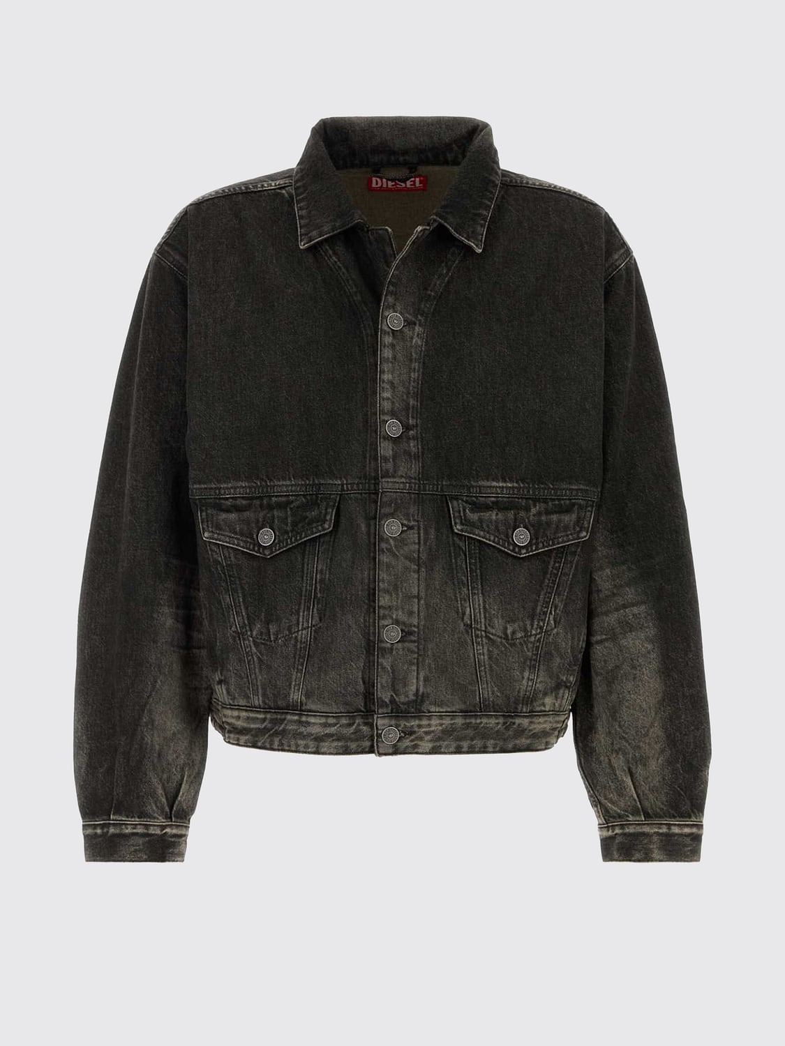 DIESEL JACKET: Jacket men Diesel, Black - Img 4