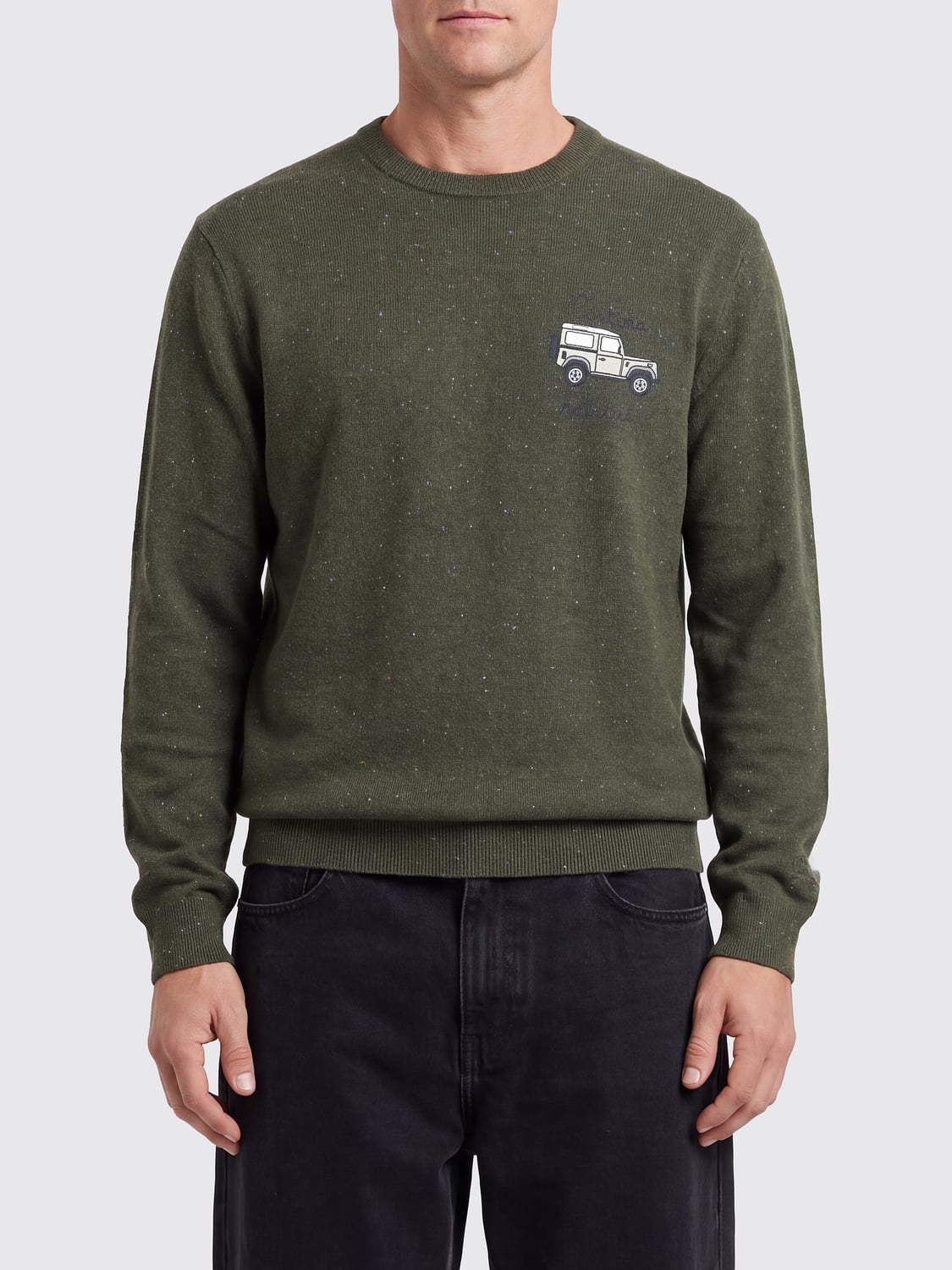 MC2 SAINT BARTH SWEATER: Sweater men Mc2 Saint Barth, Emerald - Img 1
