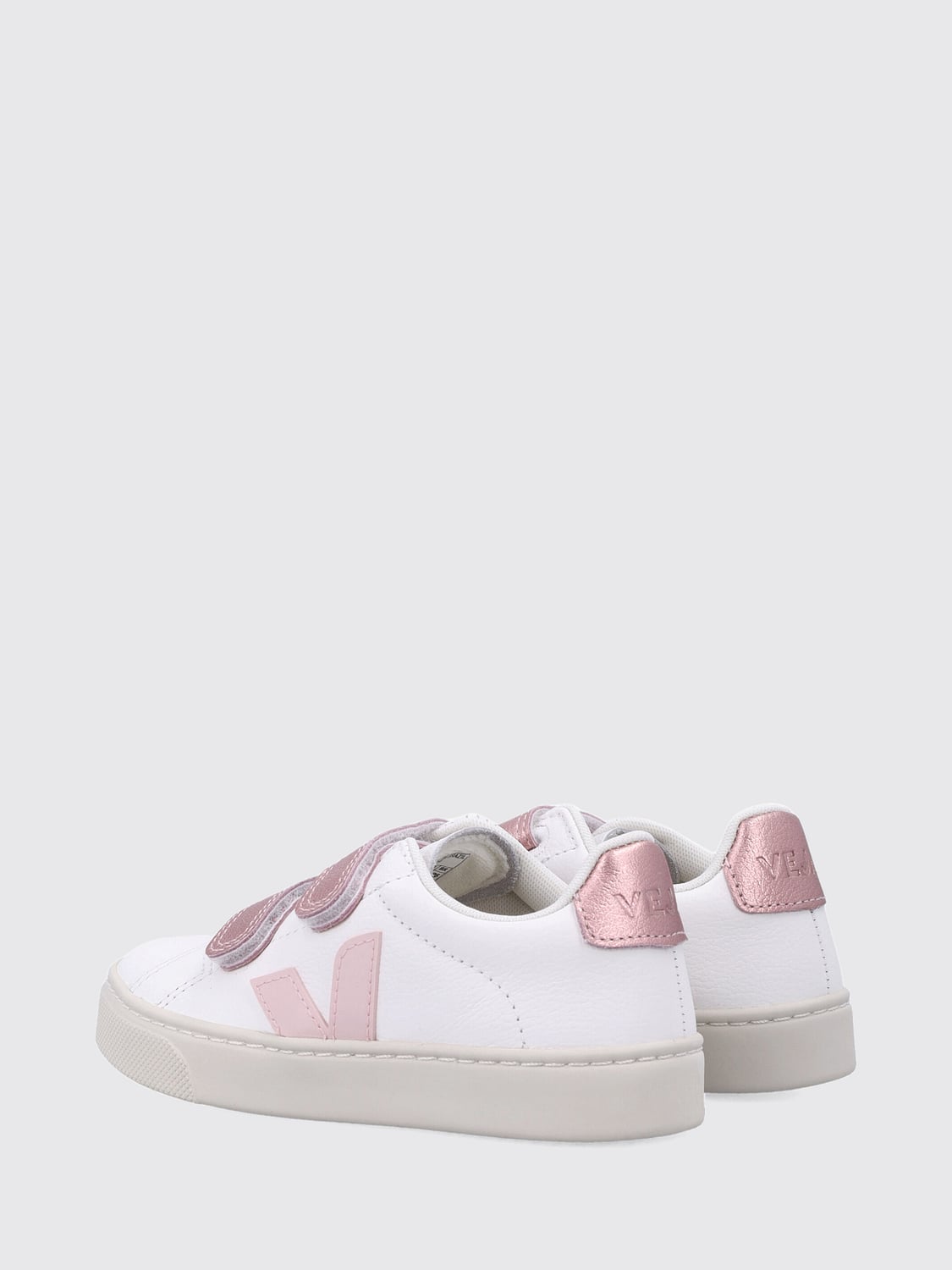 VEJA BASKETS: Baskets enfant Veja, Blanc - Img 3
