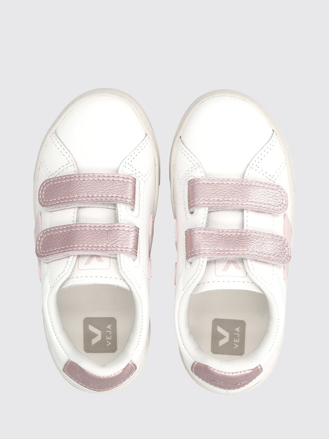VEJA BASKETS: Baskets enfant Veja, Blanc - Img 4