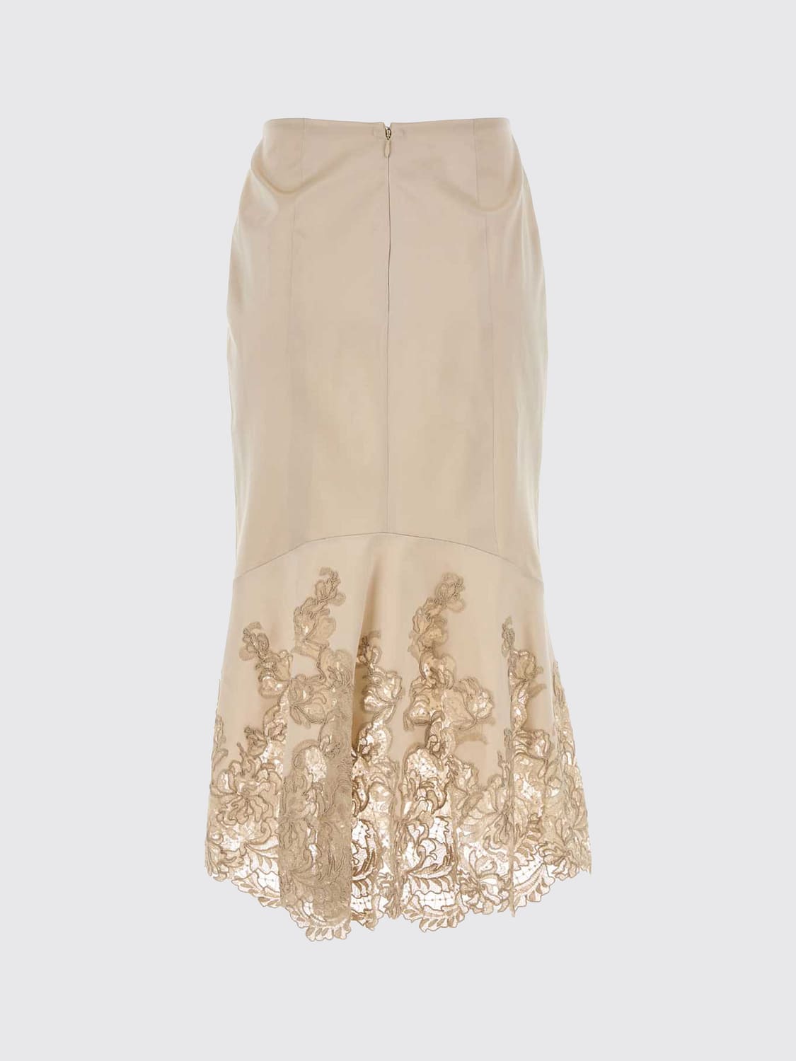ERMANNO SCERVINO FALDA: Falda mujer Ermanno Scervino, Arena - Img 3