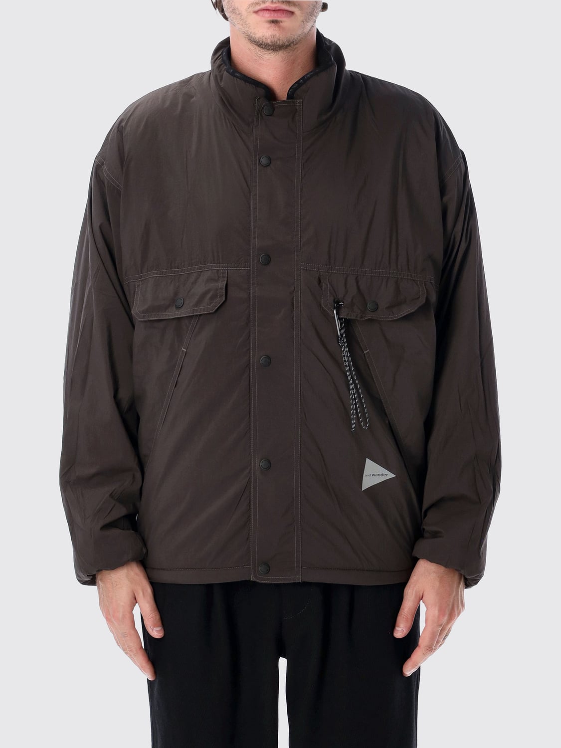 AND WANDER JACKET: Jacket men And Wander, Brown - Img 4