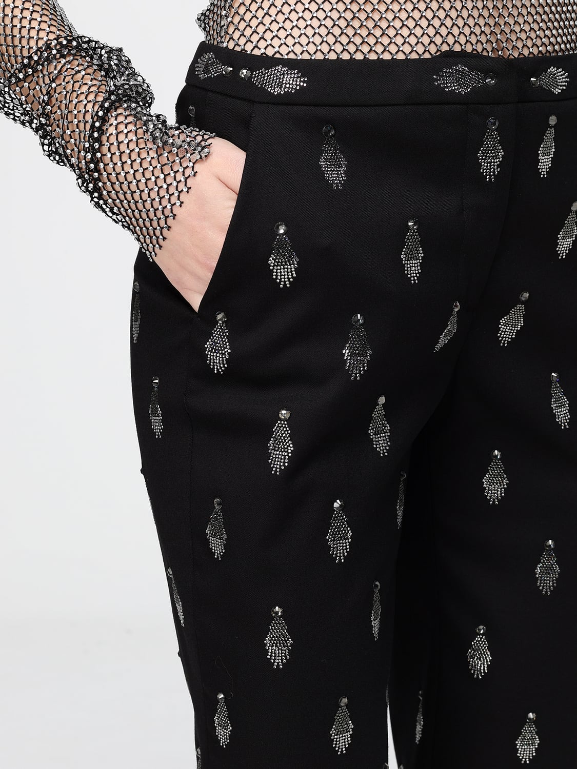 GENNY PANTALONES: Pantalones mujer Genny, Negro - Img 4