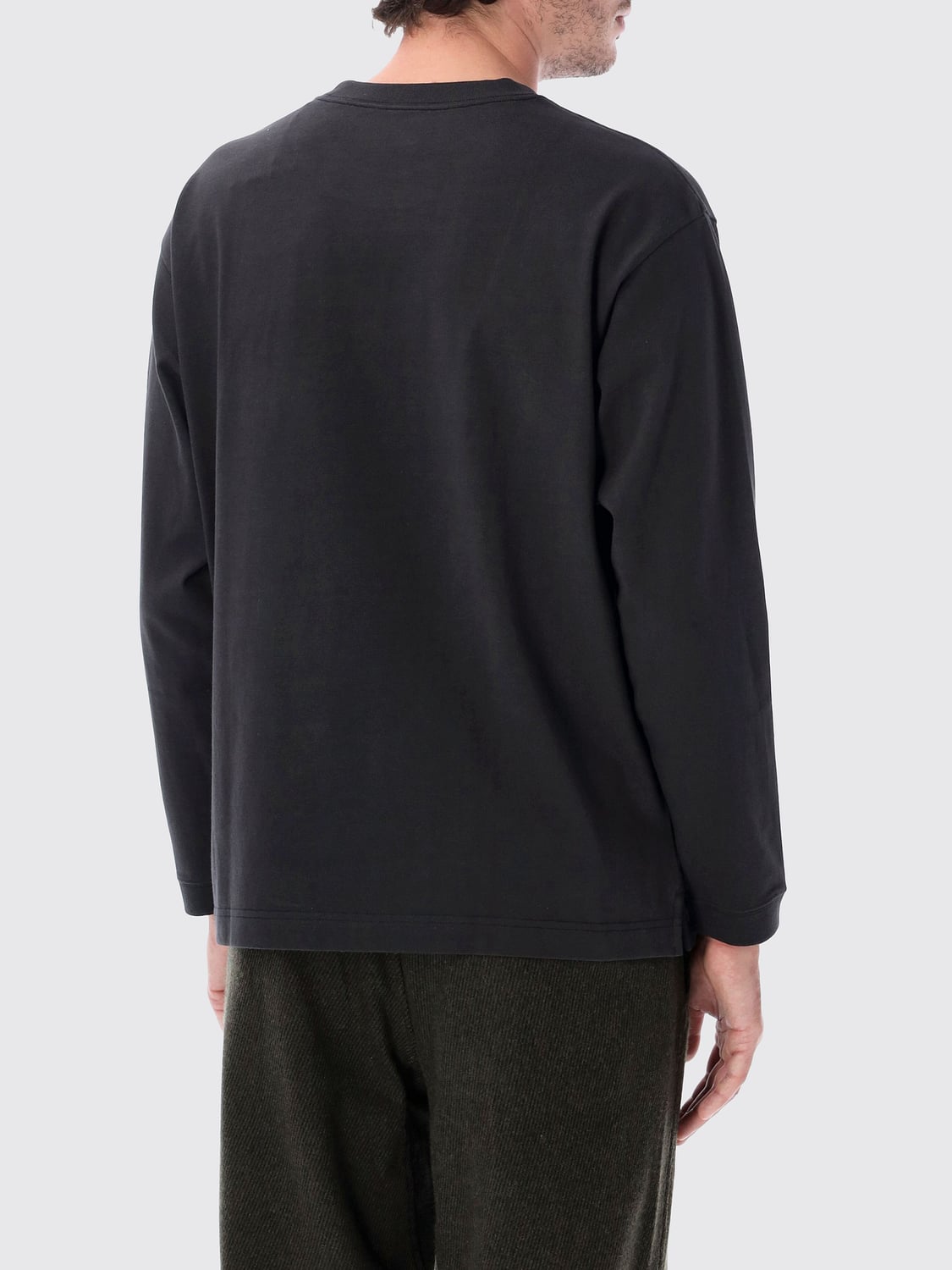 AND WANDER T-SHIRT: T-shirt herren And Wander, Schwarz - Img 2