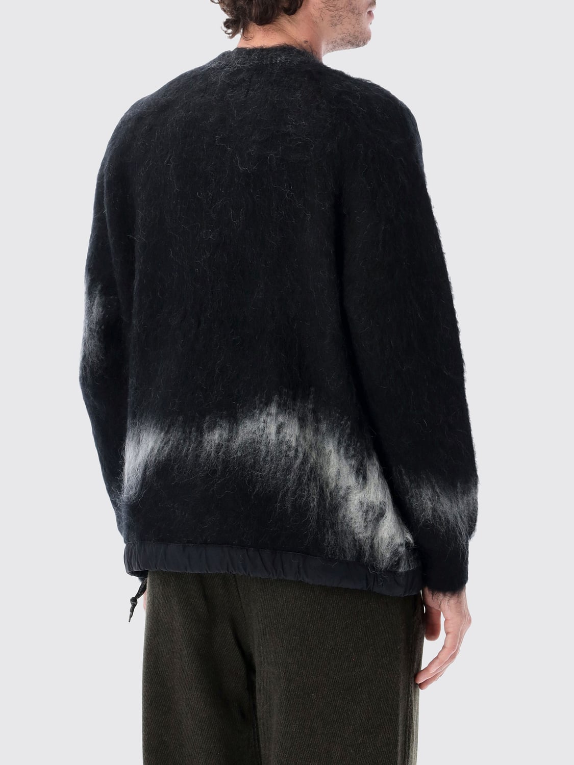 AND WANDER PULL: Pull homme And Wander, Noir - Img 2