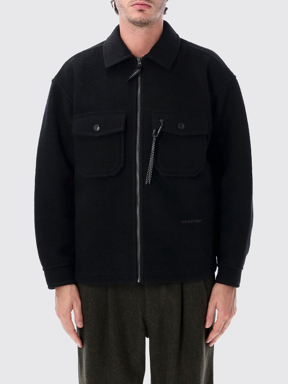 AND WANDER JACKE: Jacke herren And Wander, Schwarz - Img 1
