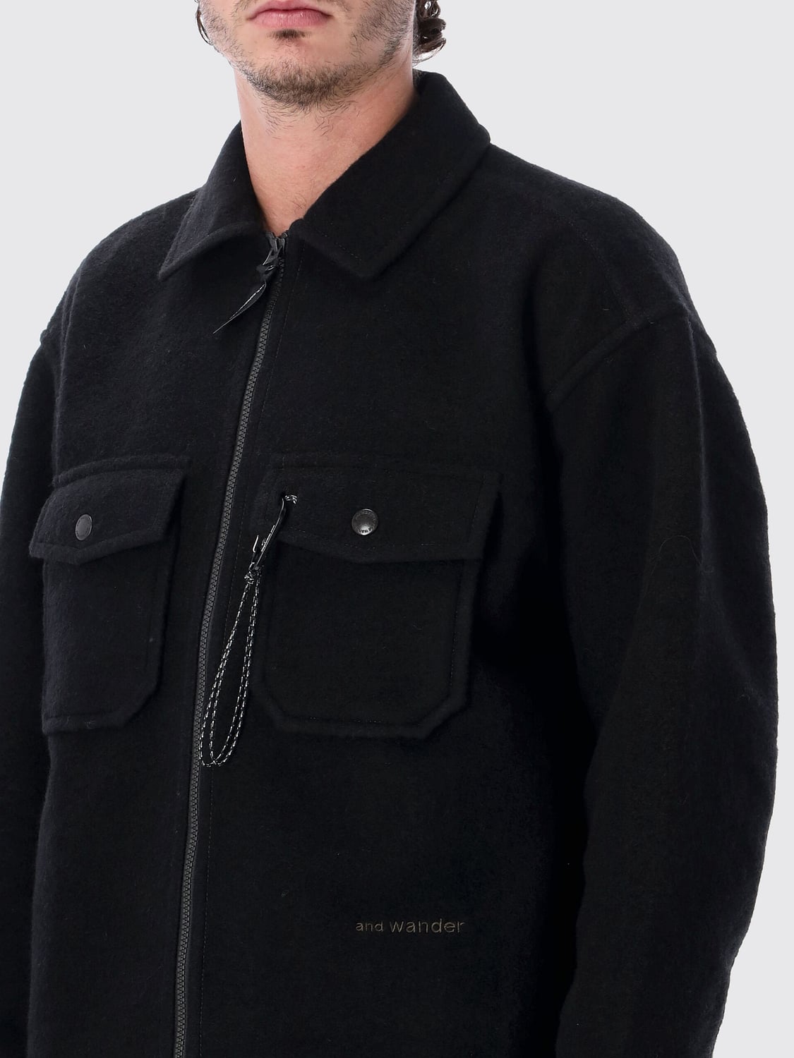 AND WANDER JACKE: Jacke herren And Wander, Schwarz - Img 3