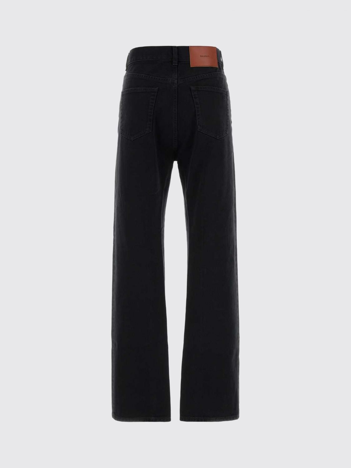 BALMAIN JEANS: Jeans woman Balmain, Brown - Img 3