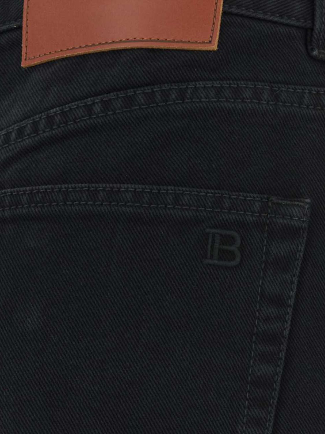 BALMAIN JEANS: Jeans woman Balmain, Brown - Img 4