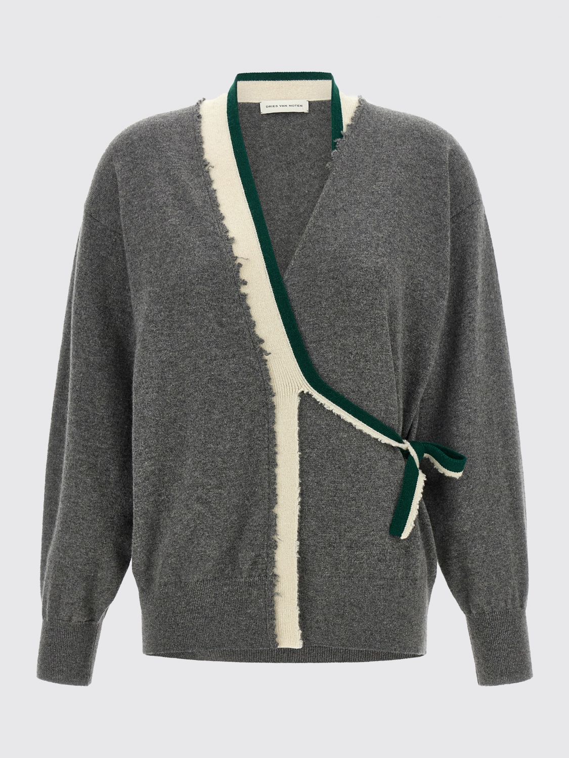 DRIES VAN NOTEN JERSEY: Jersey mujer Dries Van Noten, Gris - Img 2