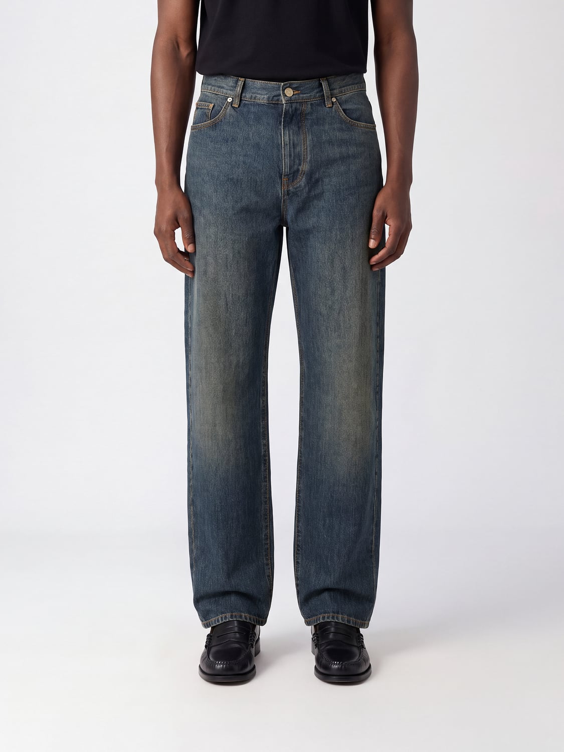 FENDI JEANS: Jeans uomo Fendi, Blue - Img 1