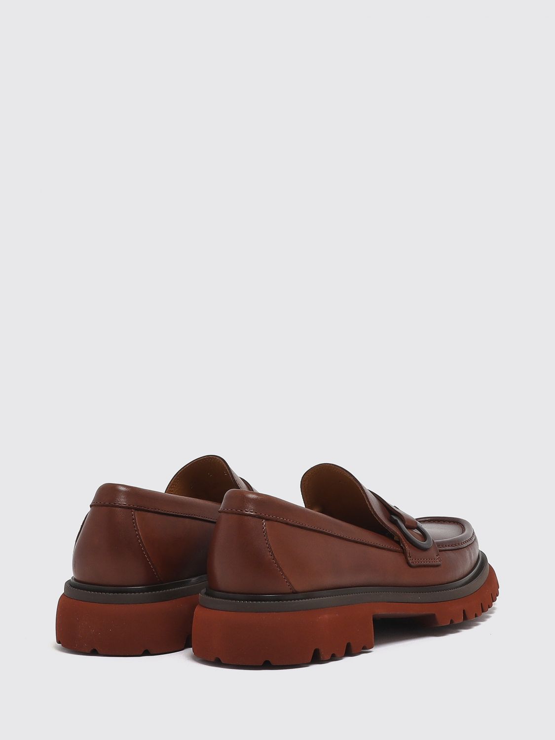 FERRAGAMO ローファー: ローファー メンズ Ferragamo, ブラウン - Img 3