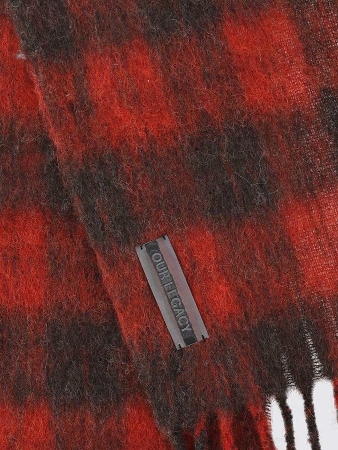 OUR LEGACY SCARF: Scarf men Our Legacy, Red - Img 2
